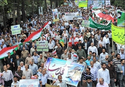 راهپیمایی روز جهانی قدس در استان گلستان آغاز شد