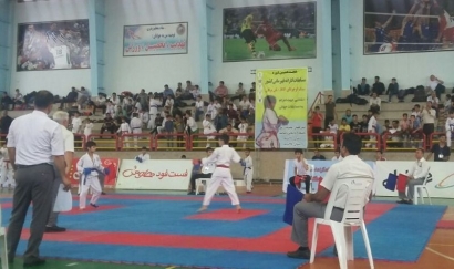 گلستان قهرمان رقابت‌های کاراته کشور در بخش مردان شد