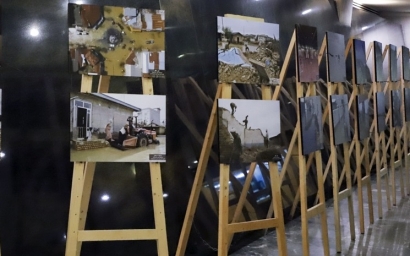 افتتاح نمایشگاه عکس سیل گلستان در مجلس