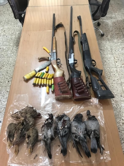 دستگیری شکارچیان غیرمجاز پرندگان شکاری در گلستان