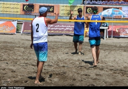 گلستان قهرمان مسابقات والیبال ساحلی استعدادهای برتر کشور شد