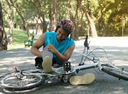 جاده دوچرخه‌سواری پارک جنگلی النگدره گرگان ایمنی ندارد