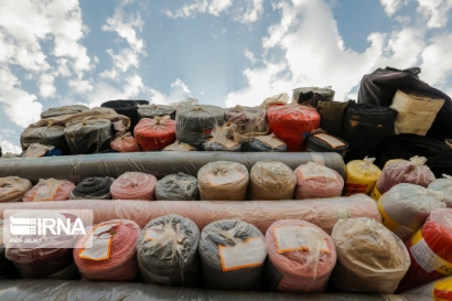۴۵۰ میلیون ریال پارچه قاچاق در گنبدکاووس کشف شد