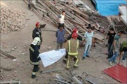 سقوط کارگر ساختمانی در گرگان/ حریق انبار کاه در قزاق محله اطفا شد