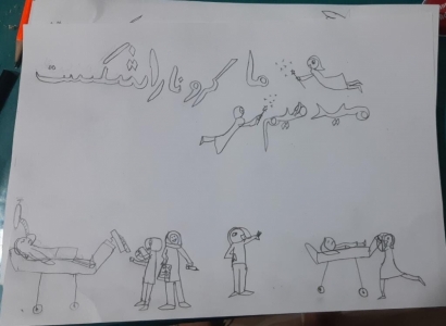 درخشش دانش‌آموزان گلستانی در مسابقه نقاشی با موضوع کرونا
