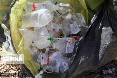 زباله‌های بیمارستانی گلستان بهداشتی دفن می‌شود