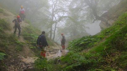 ادامه عملیات جستجو بانوی گمشده در ارتفاعات کردکوی