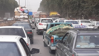 علت ترافیک سنگین ورودی شرقی گرگان چیست؟