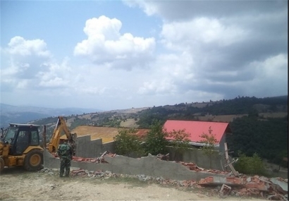 ۵۲ بنای غیرمجاز در روستاهای رامیان تخریب شد