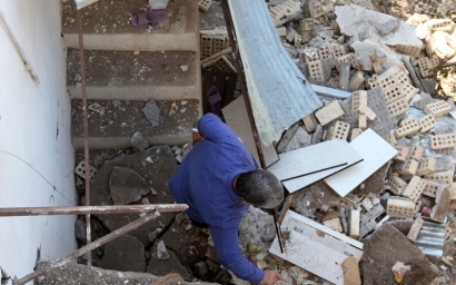 خسارات زلزله ۵.۱ ریشتری در رامیان گلستان