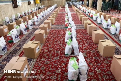 آغاز رزمایش کمک مومنانه سپاه گلستان ویژه ماه مبارک رمضان