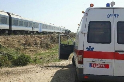 برخورد قطار با عابر پیاده در بندرترکمن یک کشته برجای گذاشت