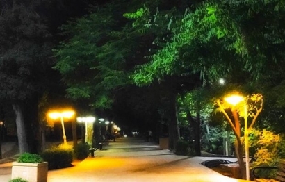 دادستان گرگان در بازدید شبانه امنیت پارک ها را بررسی کرد