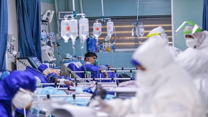 بستری‌های کرونا در بیمارستان‌های گلستان تقریبا نصف شد