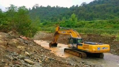 وضعیت رودخانه‌های شمال کشور، محصول دست درازی کارگاه‌های سنگ شکن