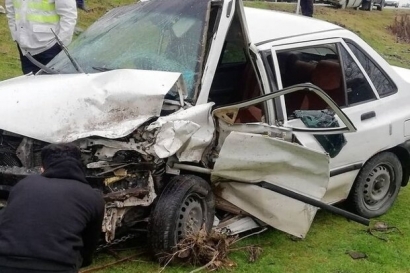 تصادف ۲ دستگاه خودرو در علی آبادکتول با ۷ مصدوم
