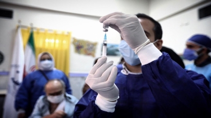 تداوم تزریق واکسن در ۲ مرکز شهر گرگان