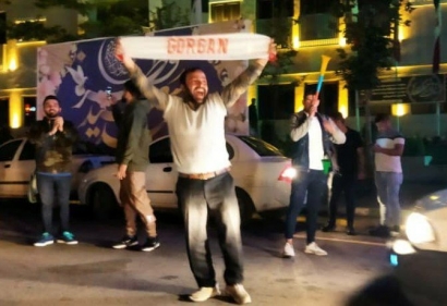 جشن و پایکوبی اهالی گلستان با قهرمانی شهرداری گرگان در لیگ برتر بسکتبال