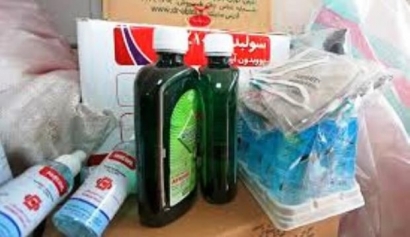 توزیع هزار و ۵۰۰ پک بهداشتی در بخش وشمگیر گلستان