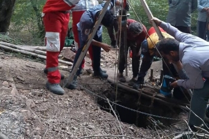 فوت مرد ۵۸ ساله بر اثر سقوط در چاه در علی آبادکتول