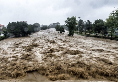 هشدار وقوع سیلاب و آبگرفتگی در استان گلستان
