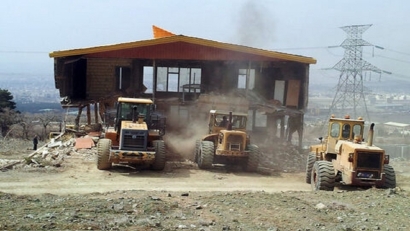 تخریب ۱۱ بنای غیرمجاز در توسکستان گرگان