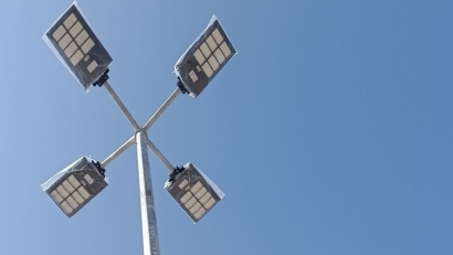 اتمام عملیات اجرایی روشنایی محوطه اسکله بندر ترکمن
