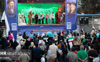 مهمانی کیلومتری عید غدیر در گرگان