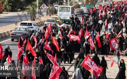 مراسم جاماندگان اربعین در گلستان